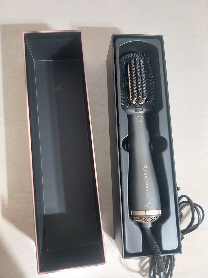 Relux Kahverengi Saç Şekillendirici Fırça - Görsel 3