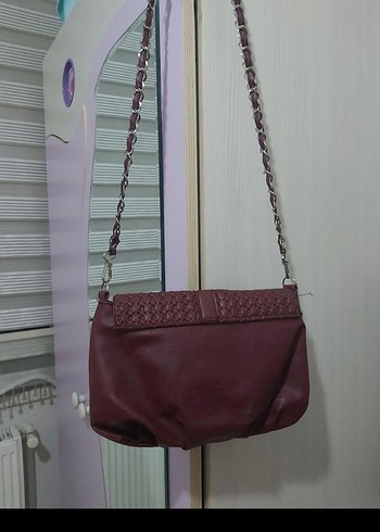  Beden Bordo çapraz çanta