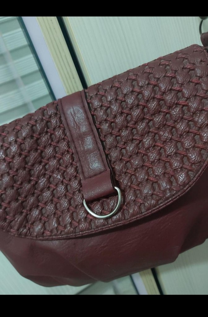 Bordo çapraz çanta - Görsel 2