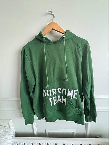 m Beden yeşil Renk Pull & Bear sweat erkek bayan unisex