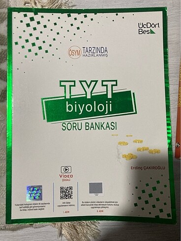 345 yayınları tyt biyoloji soru bankası