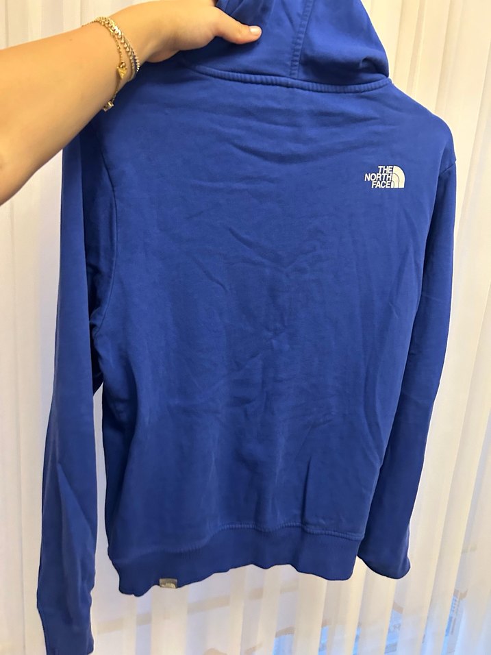 The North Face Mavi Kapüşonlu Sweatshirt - Görsel 3
