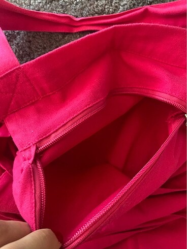 Beden pembe Renk mango shopper canta