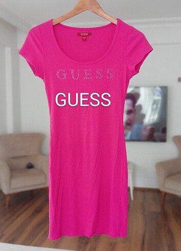 Orijinal Guess dar kısa elbise