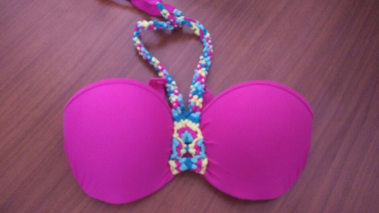 penti pembe bikini takımı