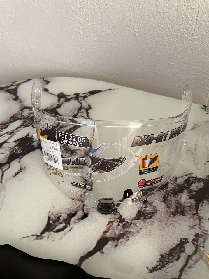 Diger Siyah Baskılı Biker Kask Velcro - Görsel 4