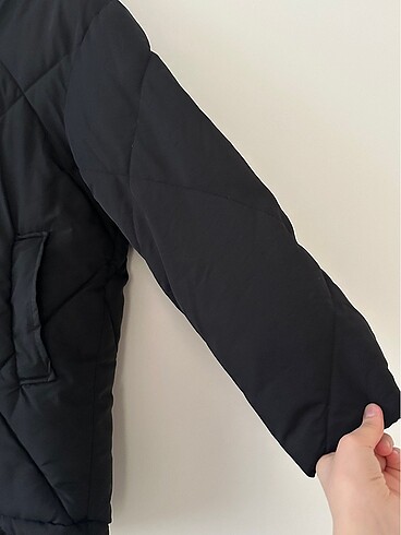 s Beden Bershka şişme oversize mont