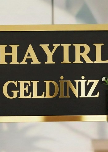 Kişiye Özel Ahşap Duvar Dekoru - Görsel 2