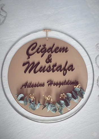 Kişiye Özel kapı Süsü - Görsel 3