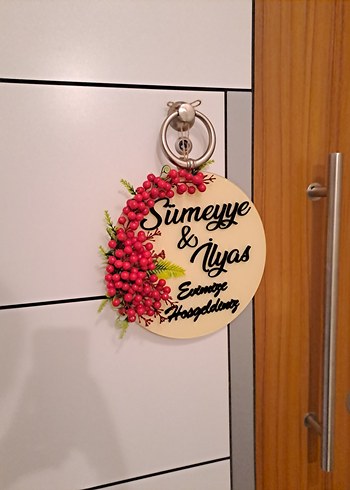 kişiye özel Kapı süsü - Görsel 3