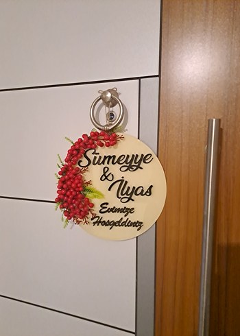 kişiye özel Kapı süsü - Görsel 2