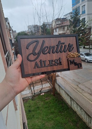 kişiye özel Kapı süsü - Görsel 4