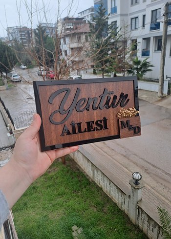 kişiye özel Kapı süsü - Görsel 3