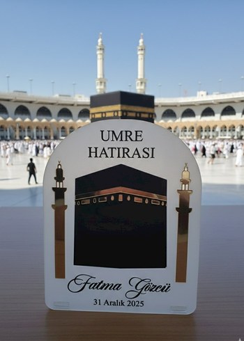 Umre Hatırası Plaketi - Görsel 2