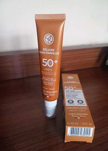 Yves Rocher SPF 50+ Matlaştırıcı Yüz Kremi 40 ml - Görsel 3