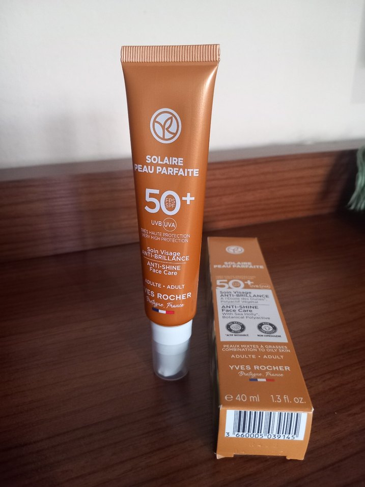 Yves Rocher SPF 50+ Matlaştırıcı Yüz Kremi 40 ml - Görsel 3