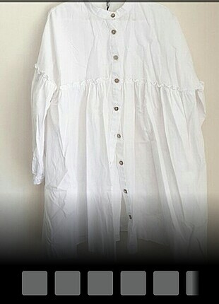 universal Beden Beyaz gömlek
