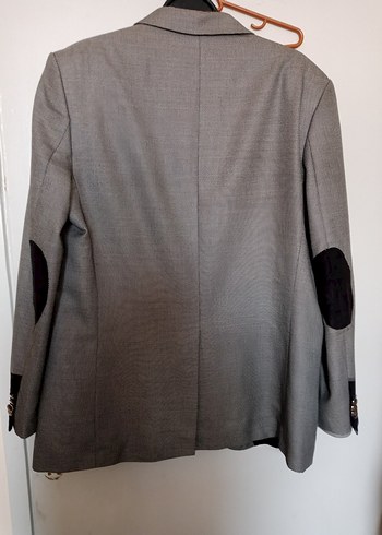 Altınyıldız Gri Erkek Düz Kesim Blazer Ceket - Görsel 5