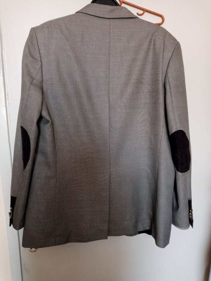 Altınyıldız Gri Erkek Düz Kesim Blazer Ceket - Görsel 5