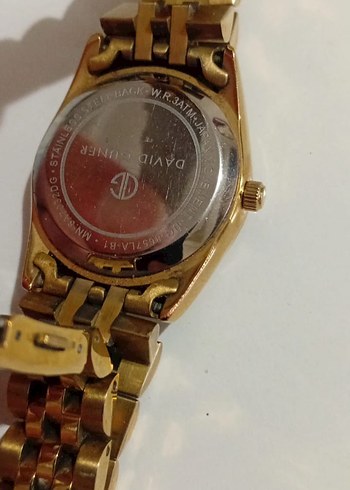 Parlak Altın Kadın Saati - Dave Guner - Görsel 2