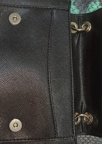 Siyah  Deri Çanta guess - Görsel 2