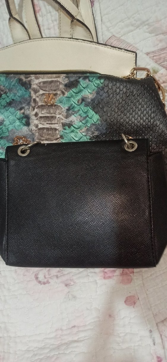 Siyah  Deri Çanta guess - Görsel 3