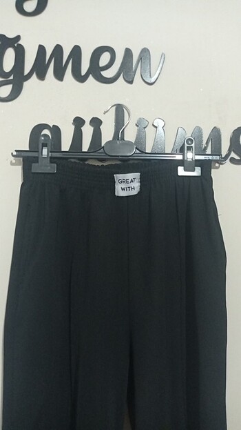m Beden İspanyol paça eşofman pantolon