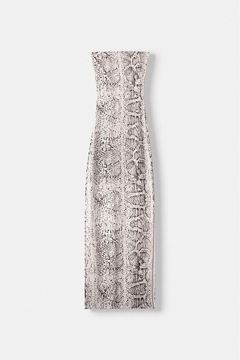 Bershka Bershka midi boy sezon elbise