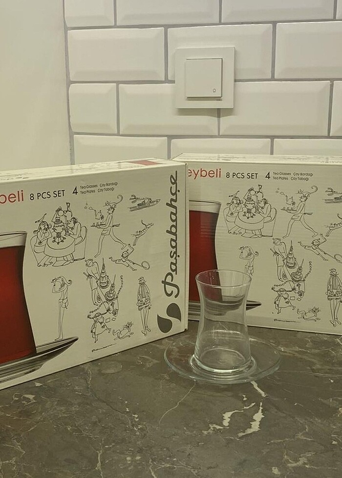 Paşabahçe Heybeli Çay Bardağı Seti Tekli olarak da satış - Görsel 4