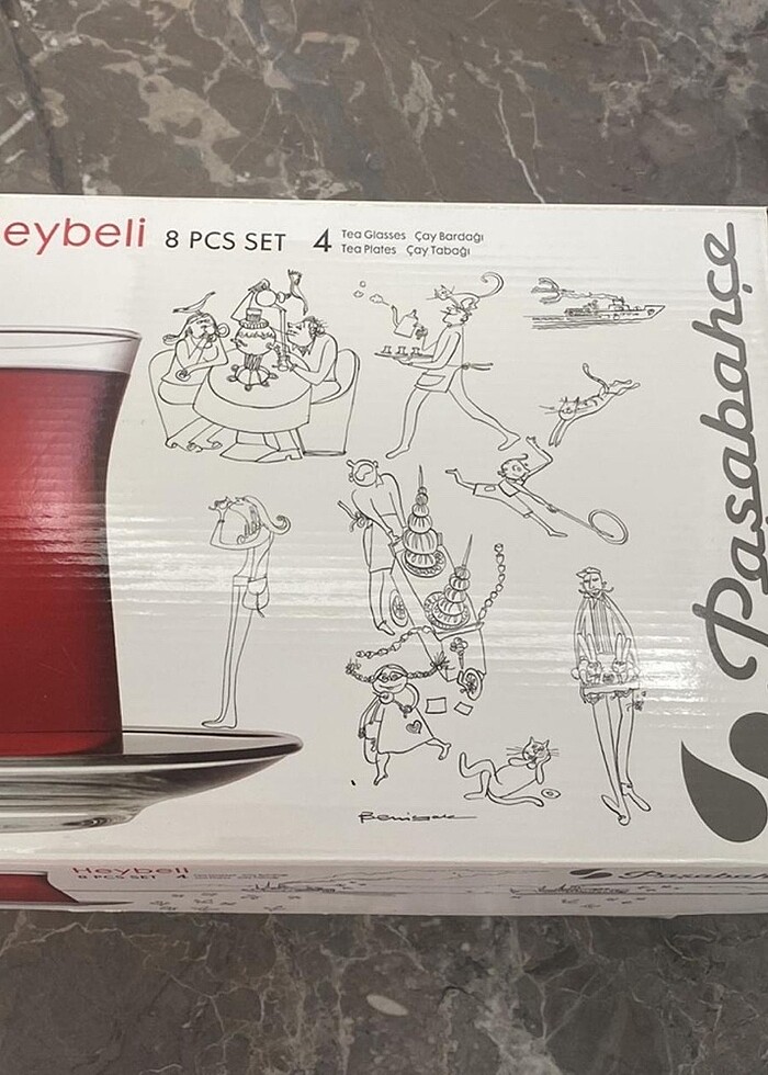 Paşabahçe Heybeli Çay Bardağı Seti Tekli olarak da satış - Görsel 2