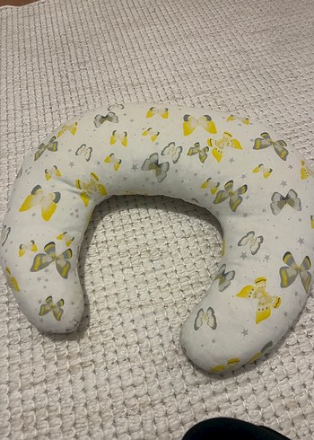 Gri Baskılı Emzirme ve Hamile Yastığı - Görsel 2