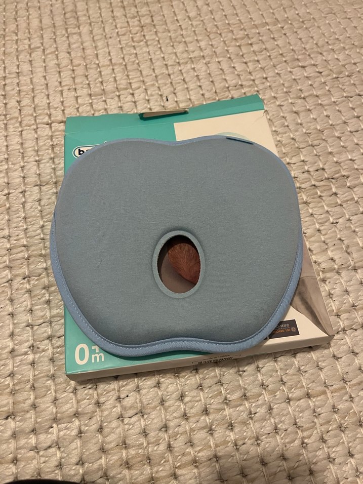 Bebek Düz Kafa Yastığı Antiflat Gri - Görsel 2