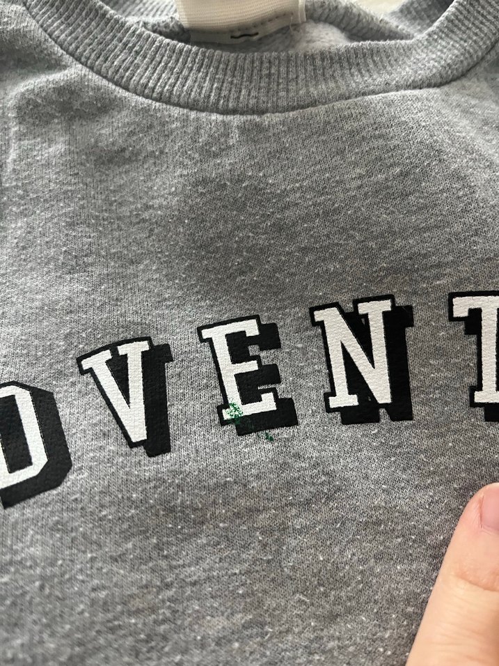 Kız Gri Pamuklu Adventure Baskılı Eşofman Takımı - Görsel 5