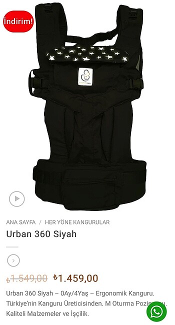 Diğer Solomom baby kanguru