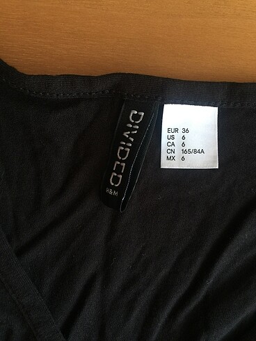 H&M Balerin yaka elbise