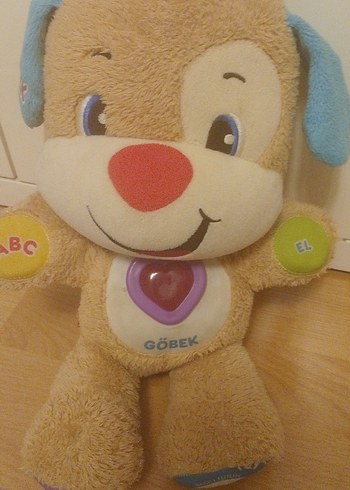 Renkli Eğitici Peluş Köpek Oyuncak - Görsel 2