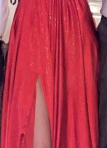 Zara Kırmızı abiye
