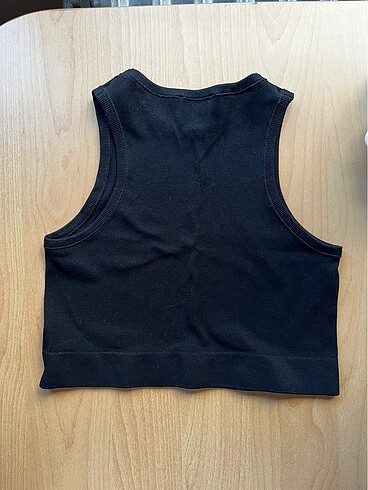 m Beden Trendyol Fitilli halter yaka crop