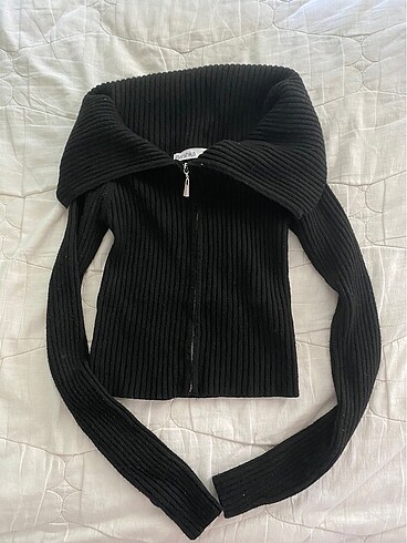 Crop hırka