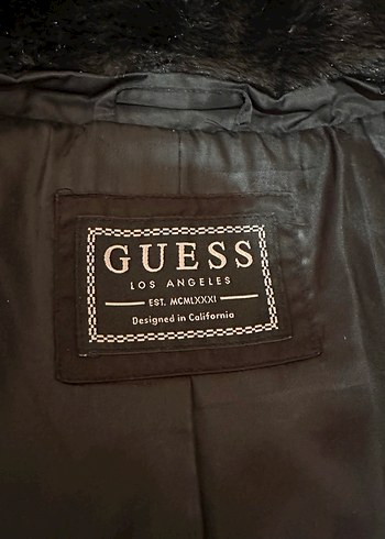 Siyah Kemerli Guess Mont - Görsel 4
