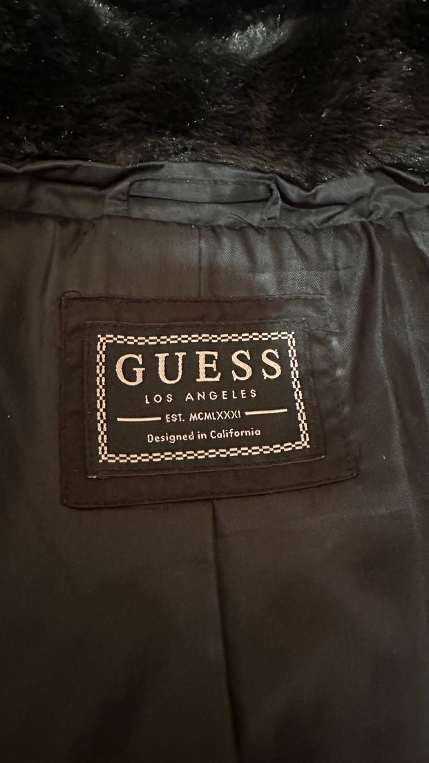 Siyah Kemerli Guess Mont - Görsel 4