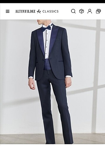 Erkek smokin takım elbise  - Görsel 3