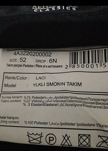 Erkek smokin takım elbise  - Görsel 6