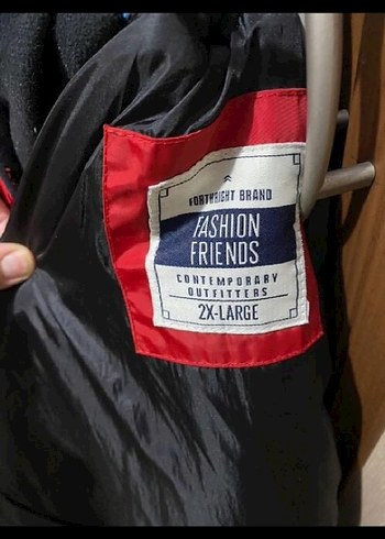 Kırmızı Fermuarlı Erkek Mont - Görsel 2