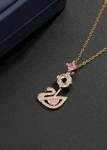 Swarovski dazzling swan kolye