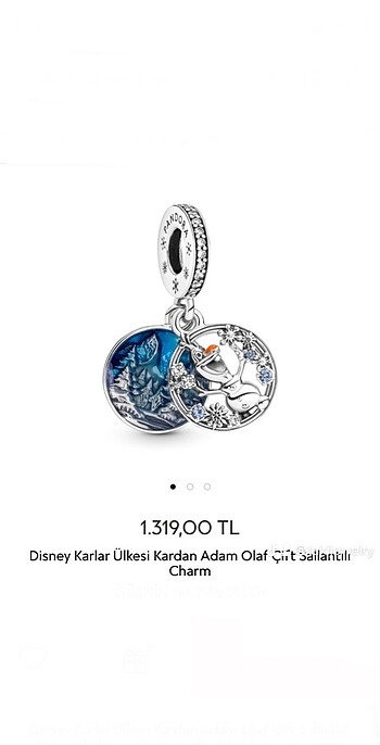 Disney Olaf Charm