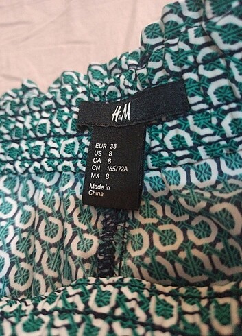 m Beden H&m şort 