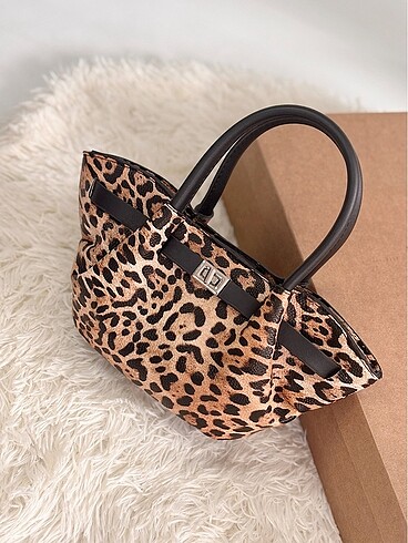 Leopar çanta