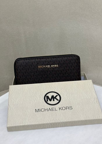 Michael Kors Deri Kahverengi Fermuarlı Cüzdan - Görsel 2