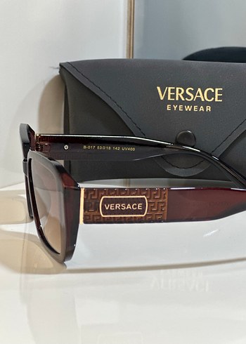 Versace Klasik Kahverengi Kadın Güneş Gözlüğü - Görsel 3